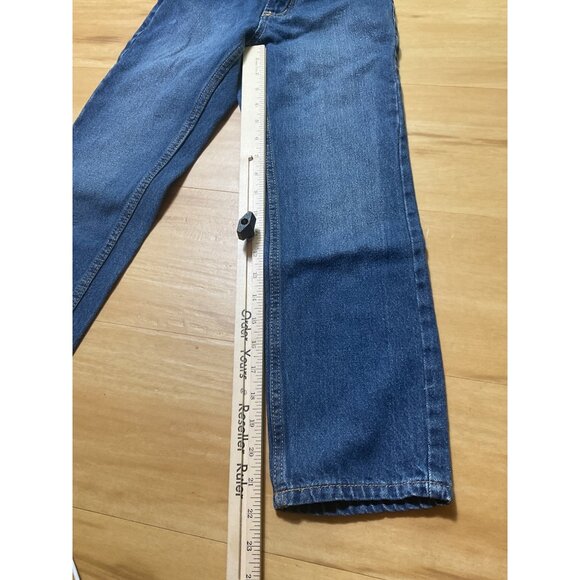 Cat & Jack Boys Relaxed Straight Jeans Size 8 Blue Denim - Picture 4 of 5